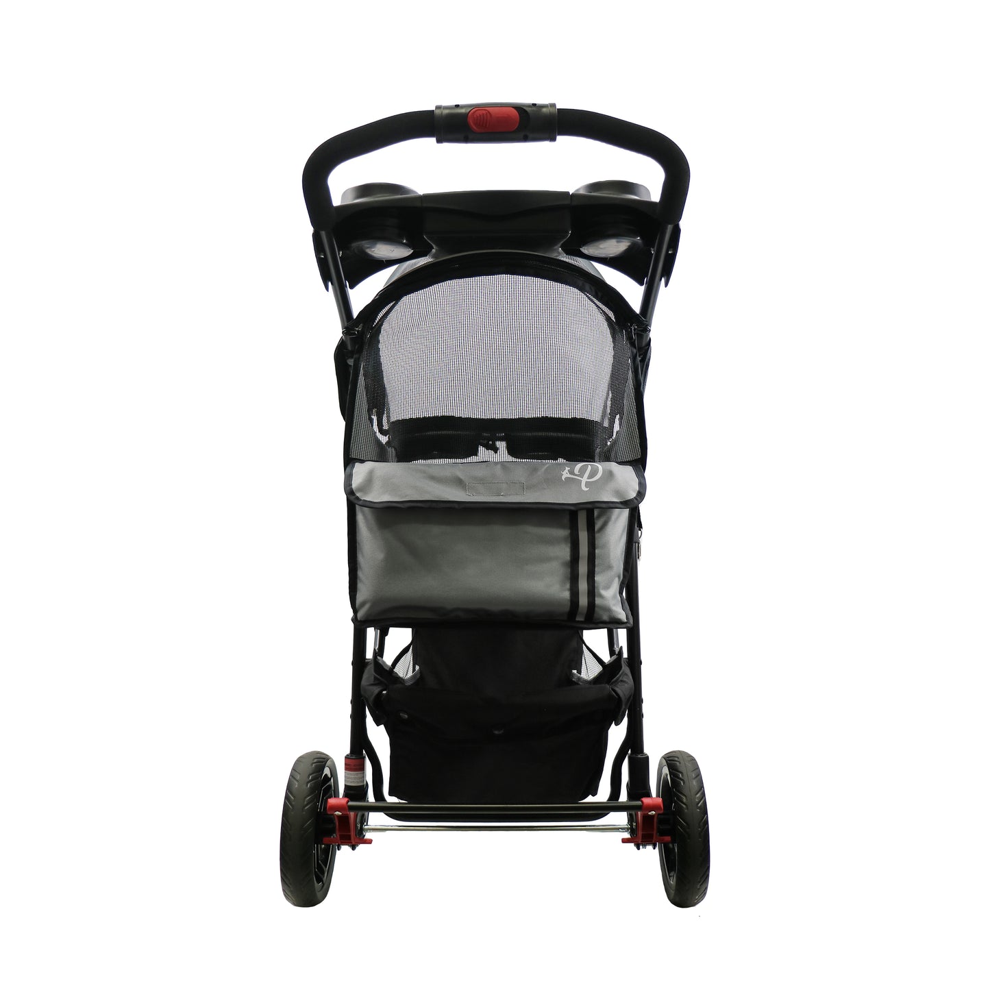 OPEN-BOX | Gray and Black Pet Stroller For Small/Medium Dogs and Cats