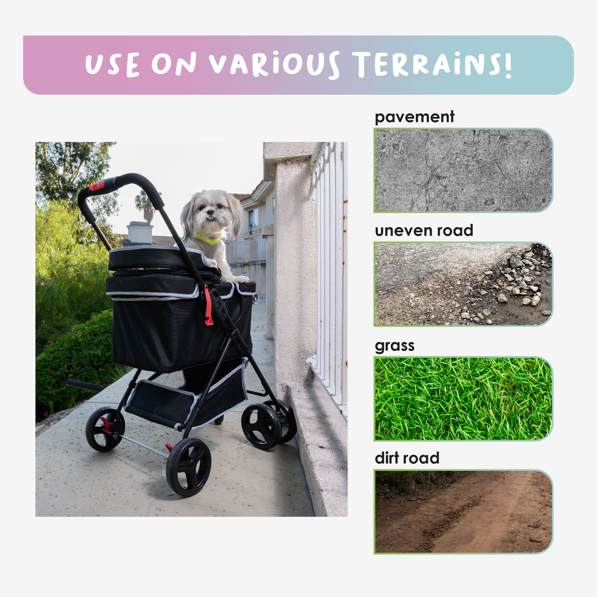 Pet and Pets Swift Pet Stroller