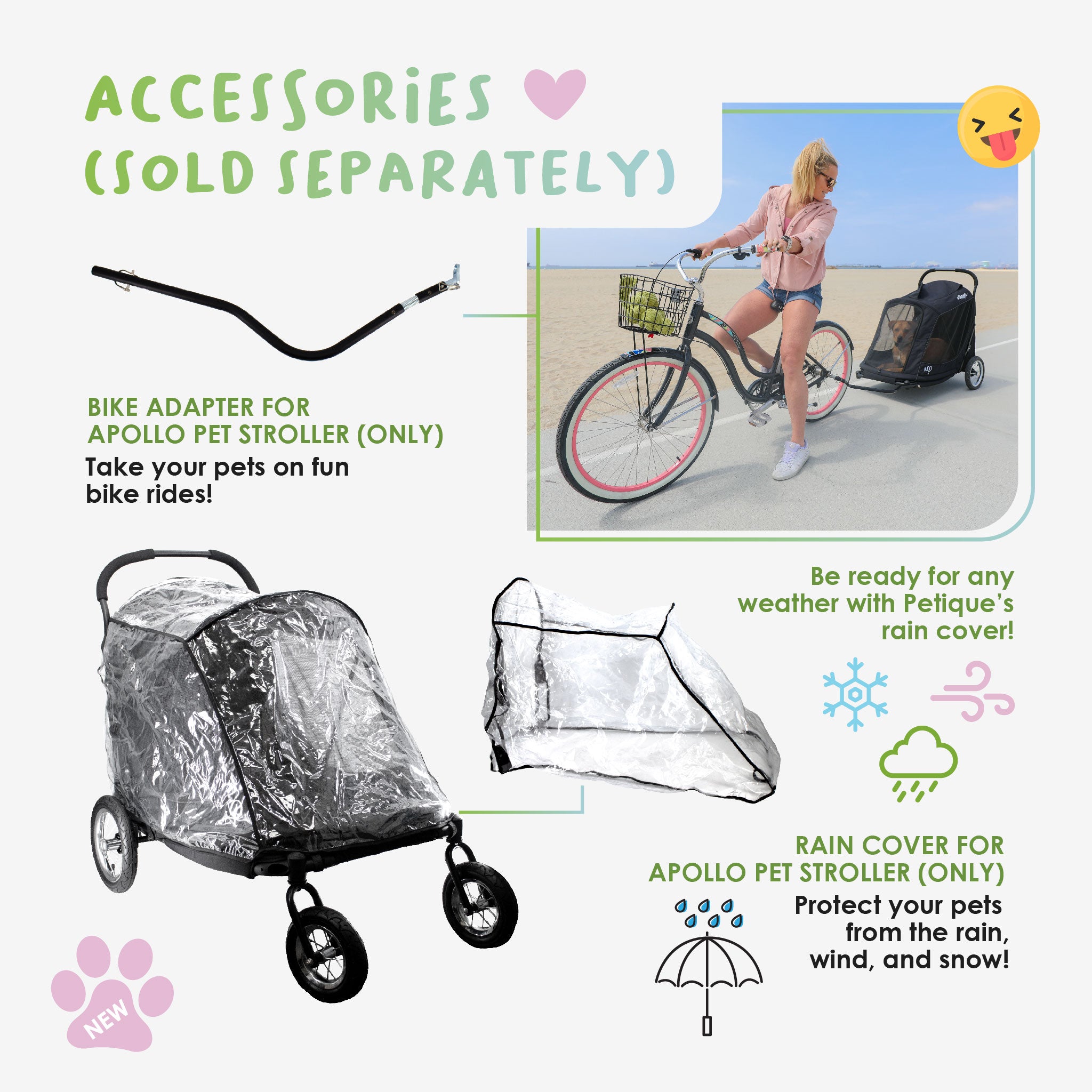 Pet hotsell stroller accessories