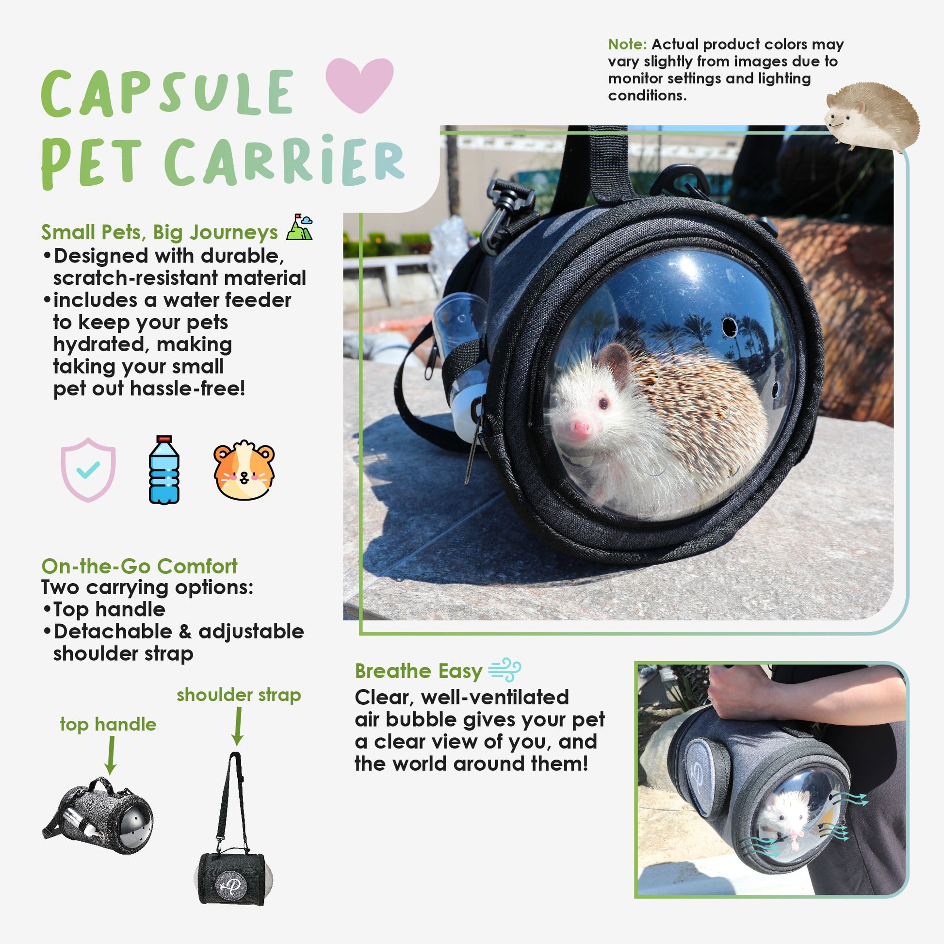 pet carrier for small pets