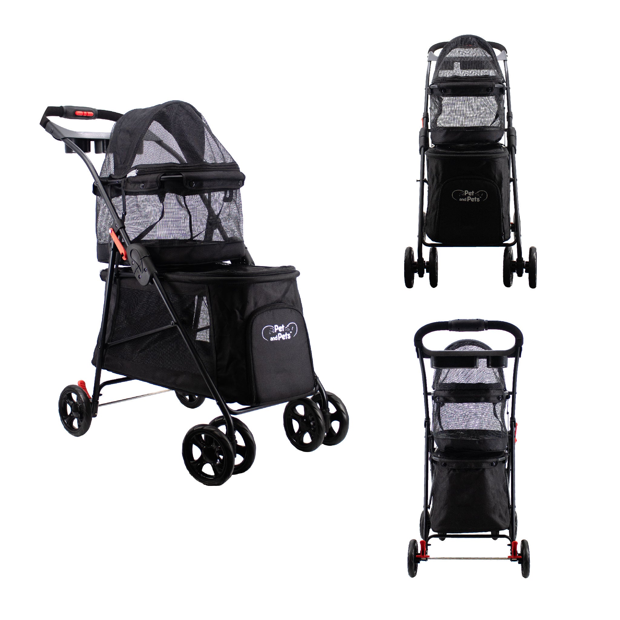 Kittywalk double decker outlet pet stroller