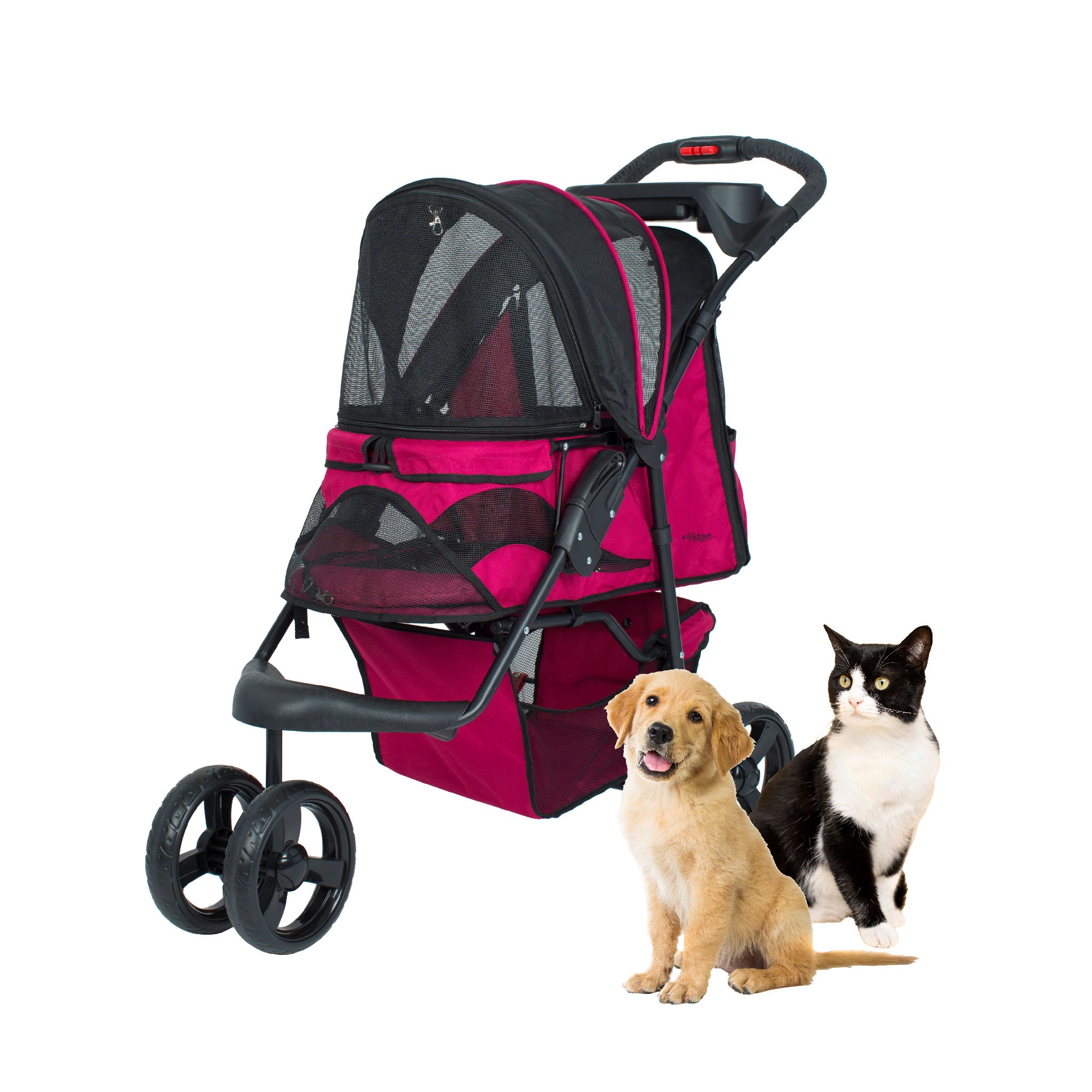 Petique Durable Pet Stroller for Dogs Cats and Small Animals Petique Inc