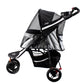 OPEN-BOX | Gray and Black Pet Stroller For Small/Medium Dogs and Cats