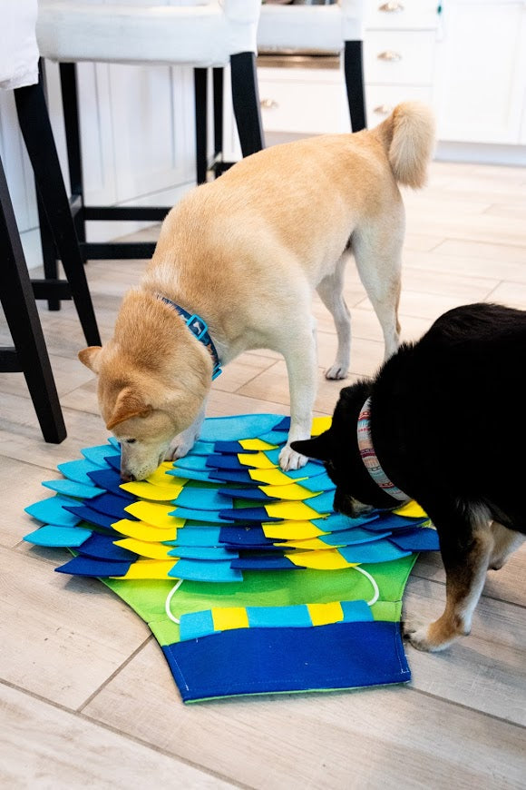 Pet Snuffle Mat Pad Feeding Training Sniffing Puzzle Playing For