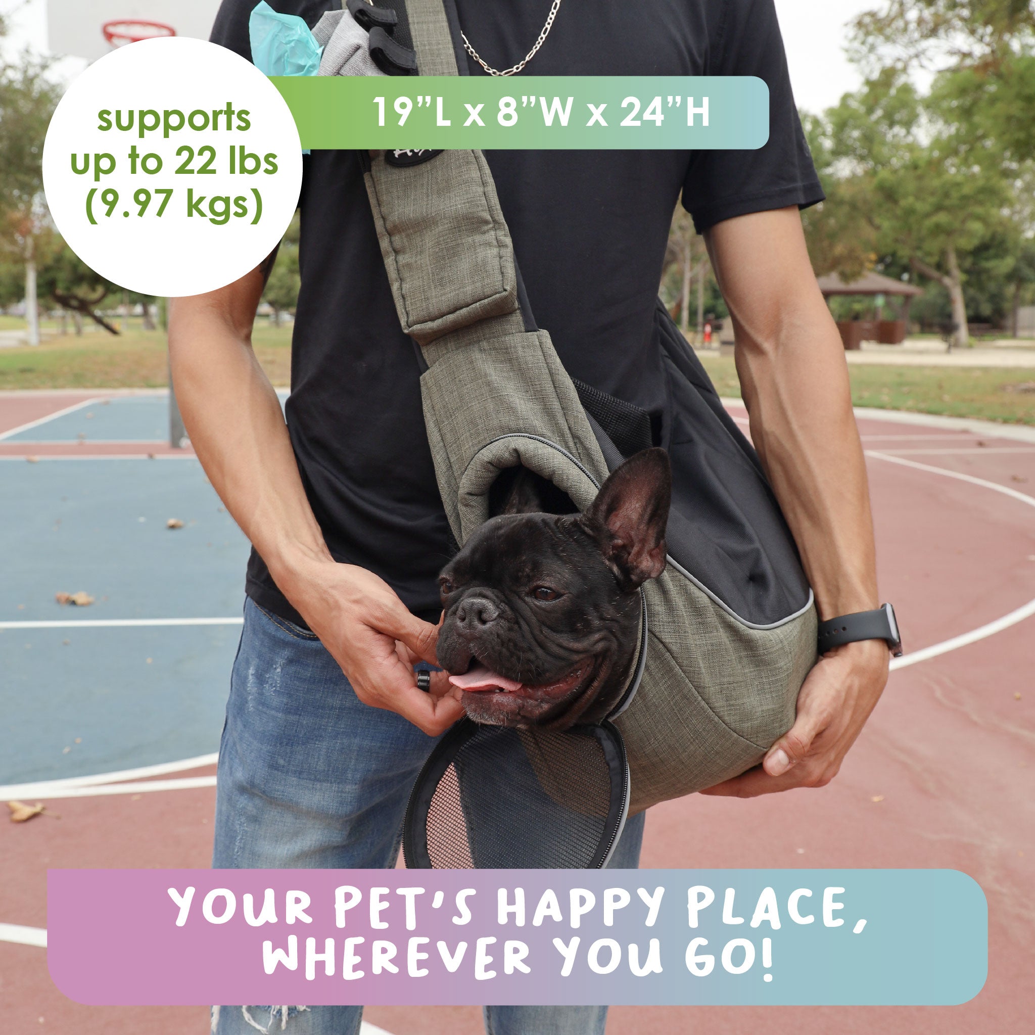 Pet clearance carry sling